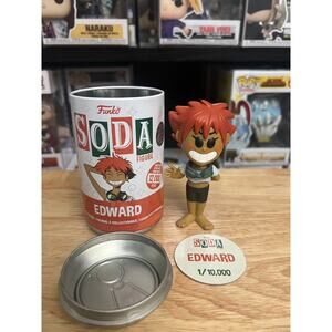 ONLY 10,000 PIECES LIMITED EDITION Edward Cowboy Bebop Funko Soda Stocking Anime